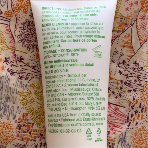 Arbonne Shea Butter Hand Lotion - Picture 3 of 4